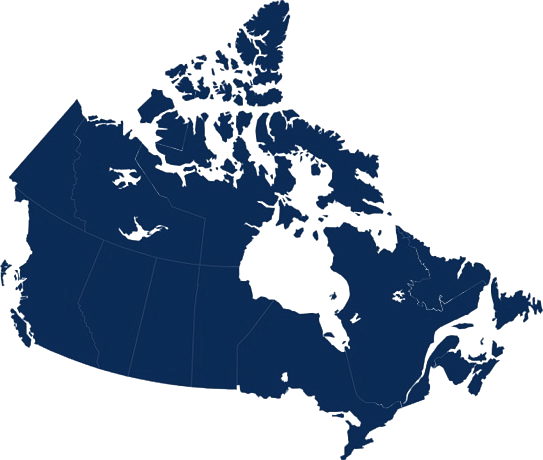 canada map