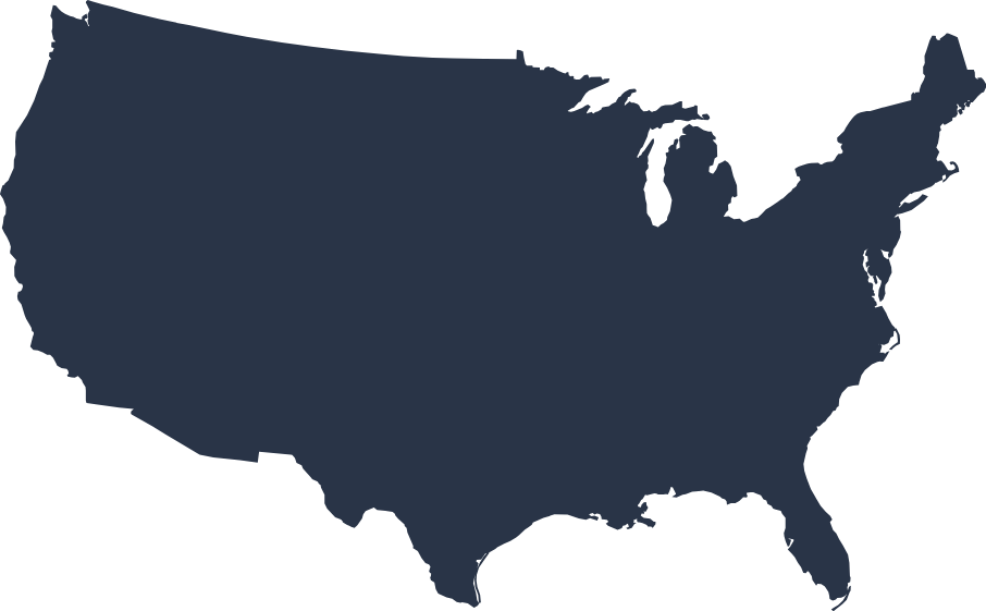 USA Dedicated Servers Map