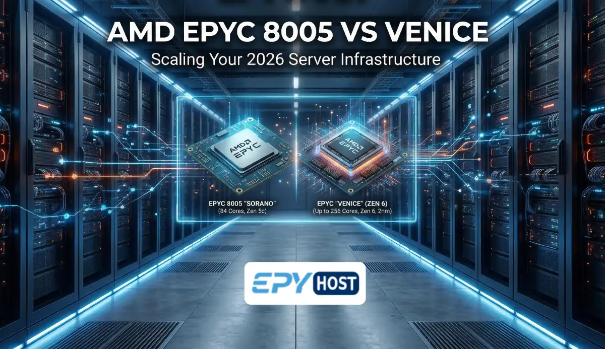 AMD EPYC 8005 'Sorano' vs. Upcoming 'Venice'